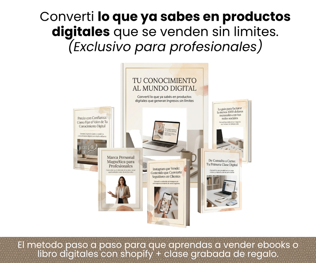 Tu conocimiento al mundo digital