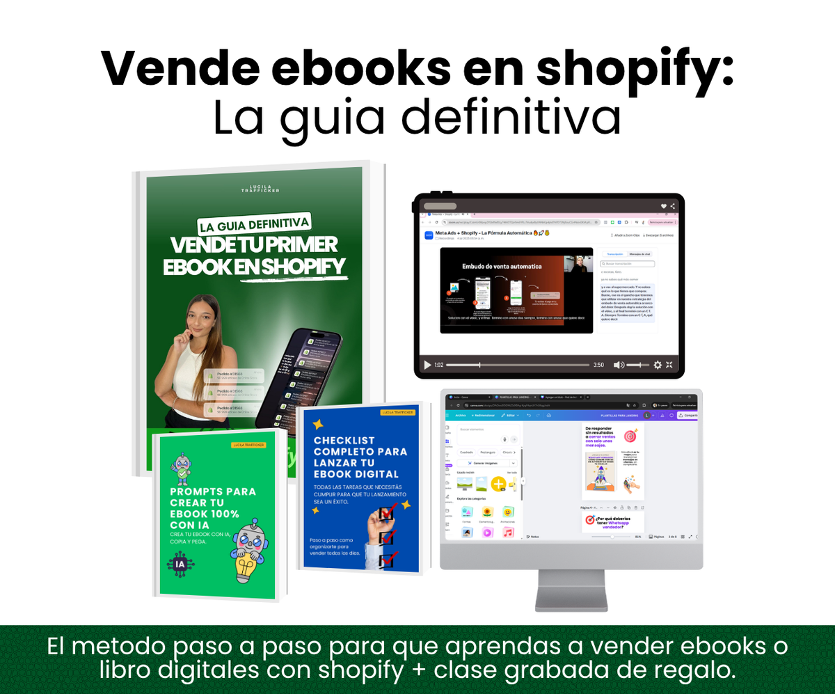La guia definitiva para vender ebooks en Shopify